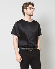Daisysilk T-shirt Décontracté en Soie 100% pour Hommes