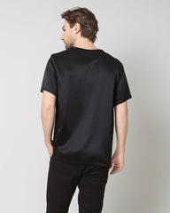 Daisysilk T-shirt Décontracté en Soie 100% pour Hommes