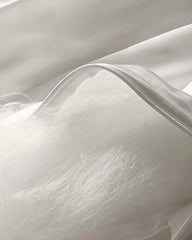 Couette en soie de mûrier avec housse en soie
