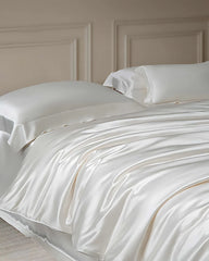 Couette en soie de mûrier avec housse en soie