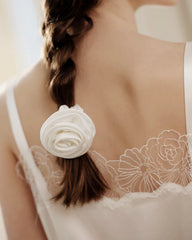Chouchou en soie lavable – Rose