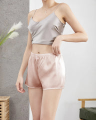 Short en Soie Satinée pour Femmes