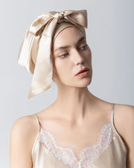 Bonnet de Cheveux en Soie pour Dormir