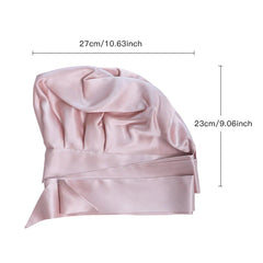 Bonnet de Cheveux en Soie pour Dormir