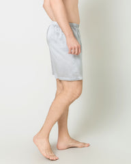 Short de Détente en Soie Satinée pour Homme