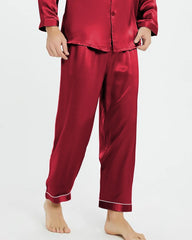 Pantalon de pyjama en soie pour homme