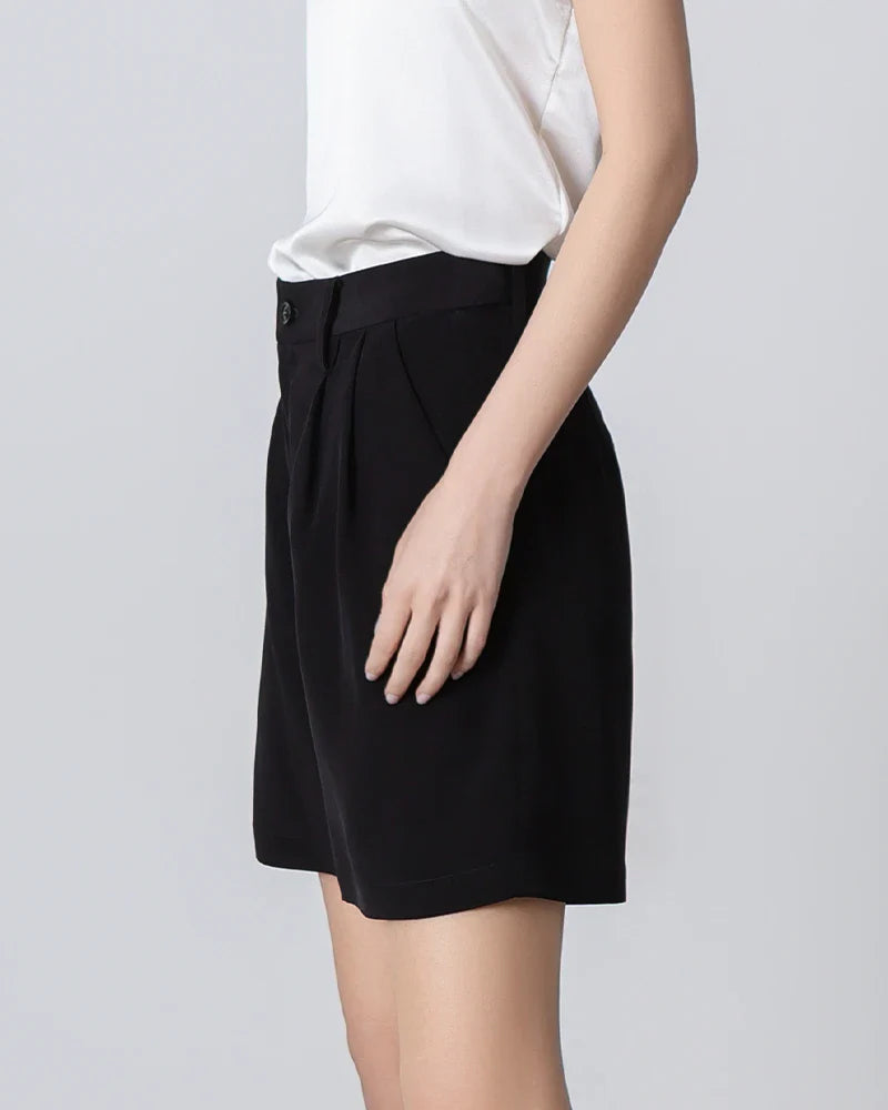 Short Bermuda en Soie 40 Momme
