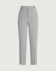 Pantalon slim 7/8 en triacétate