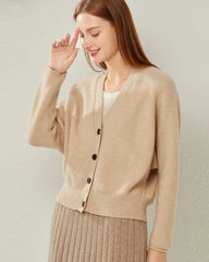 Cardigan en Cachemire Col V