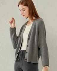 Cardigan en Cachemire Col V