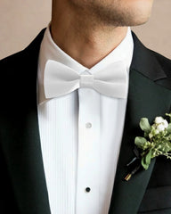 Nœud papillon en soie lavable – spécial mariage