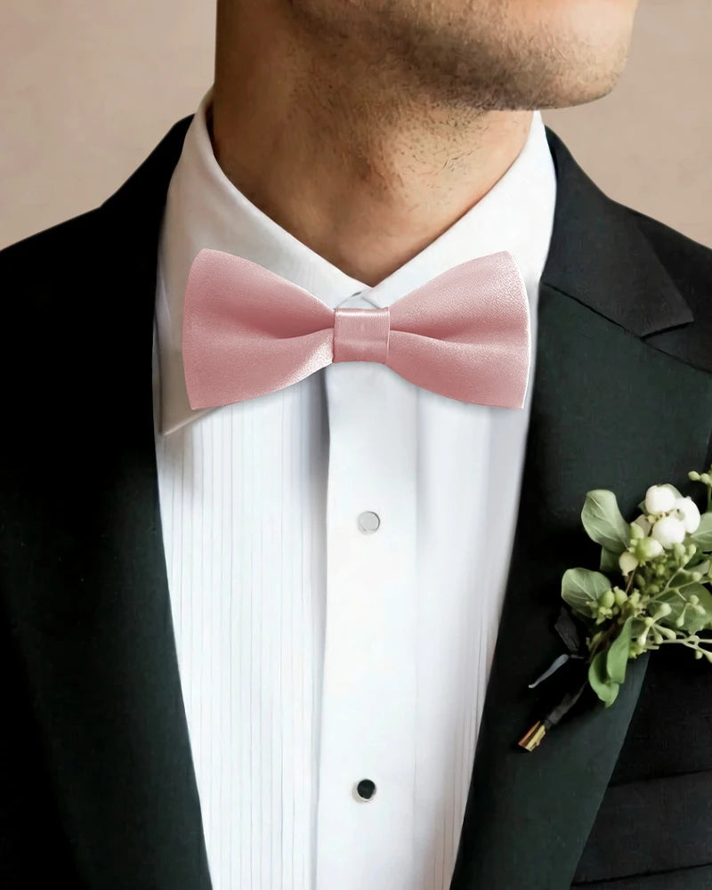 Nœud papillon en soie lavable – spécial mariage