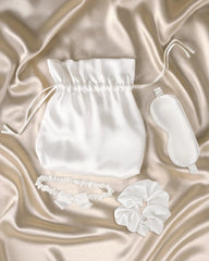 Coffret Cadeau de Mariage en Soie Lavable – 4 pièces