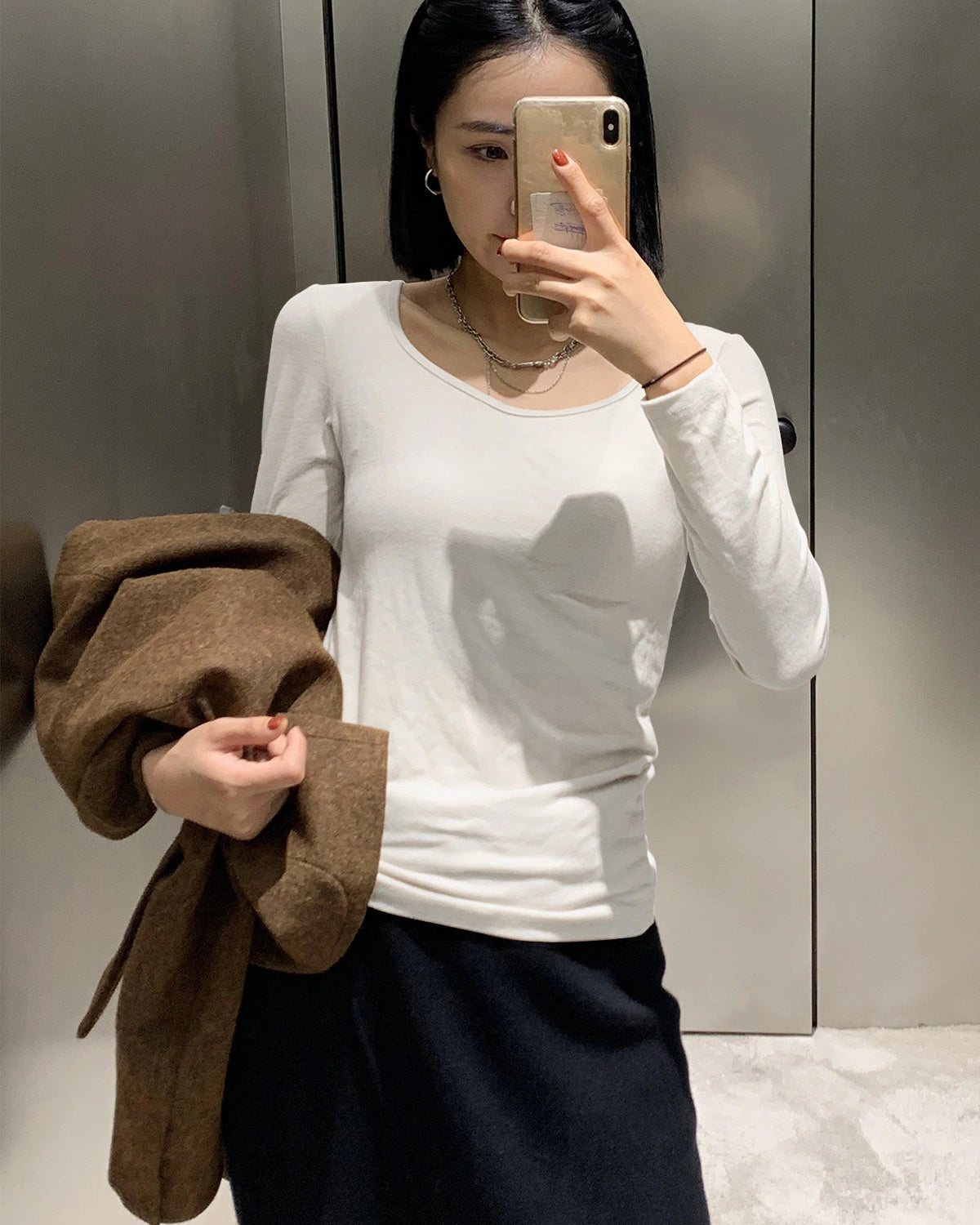 Ensemble de sous-vêtements thermiques brossés pour femme