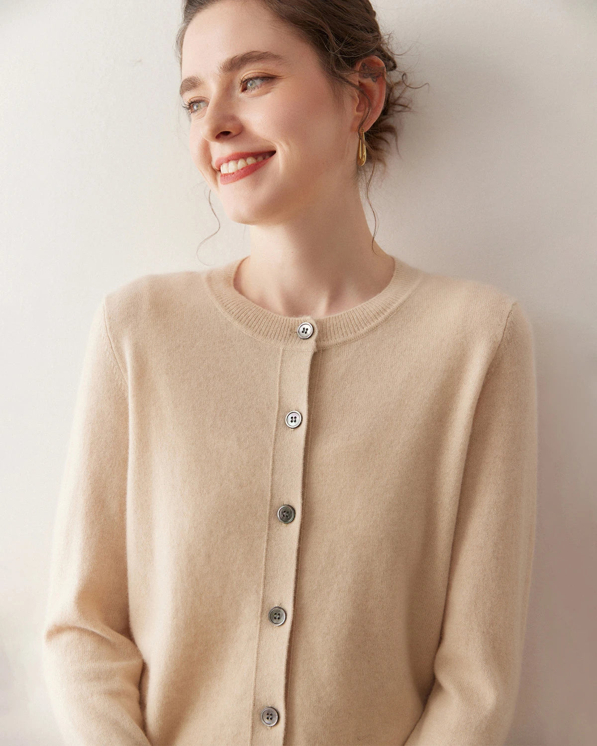 Gilet en cachemire léger pour femme