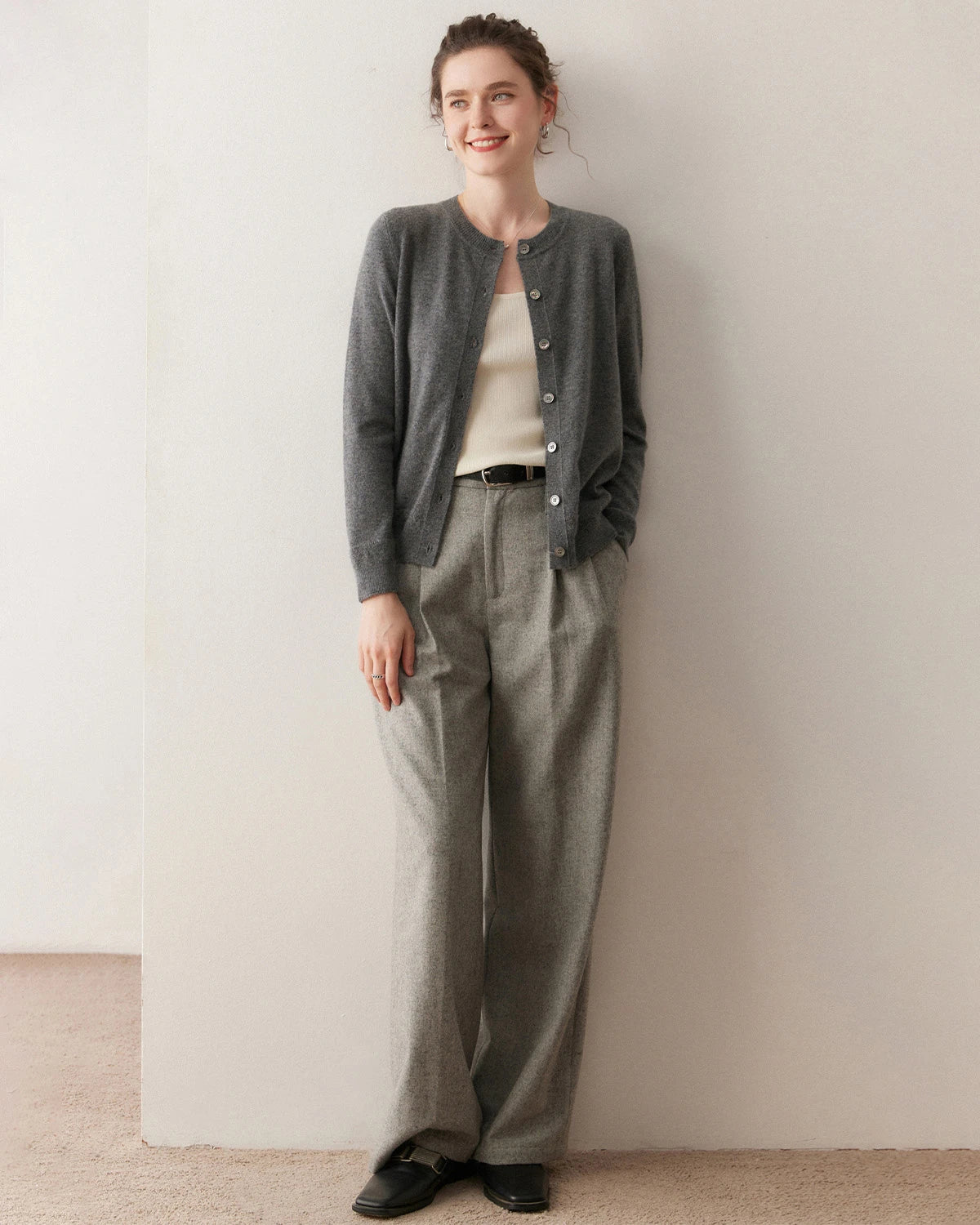 Gilet en cachemire léger pour femme