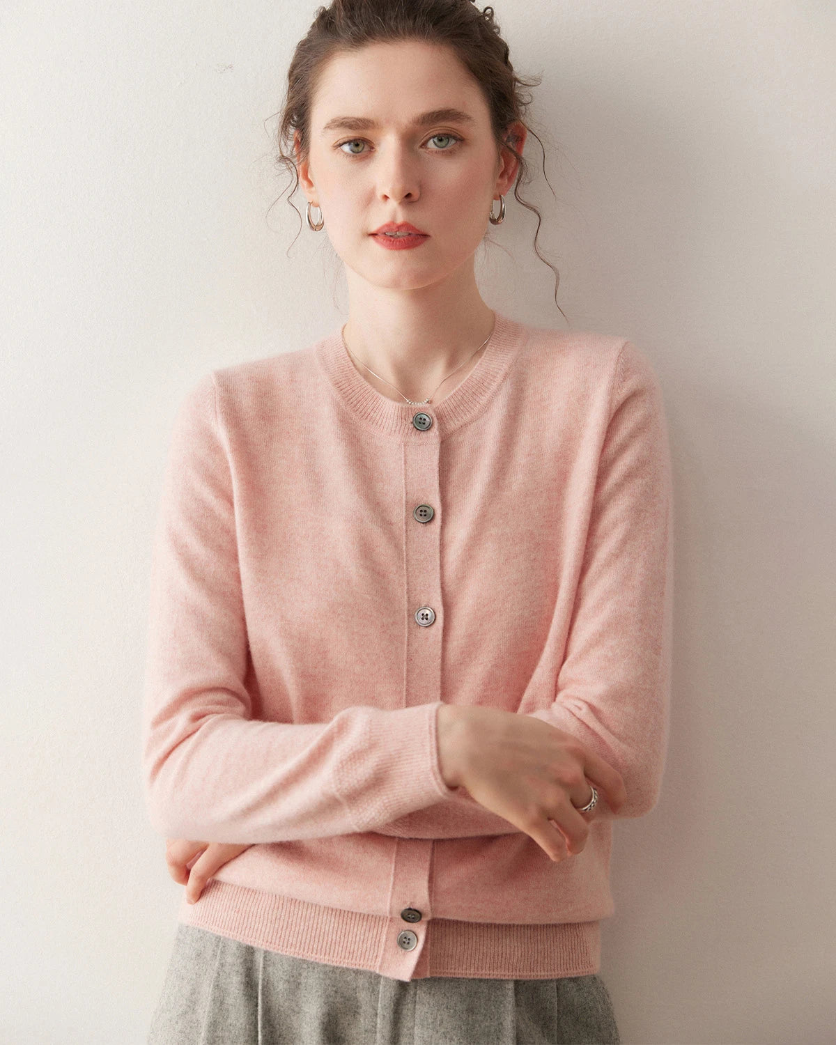 Gilet en cachemire léger pour femme