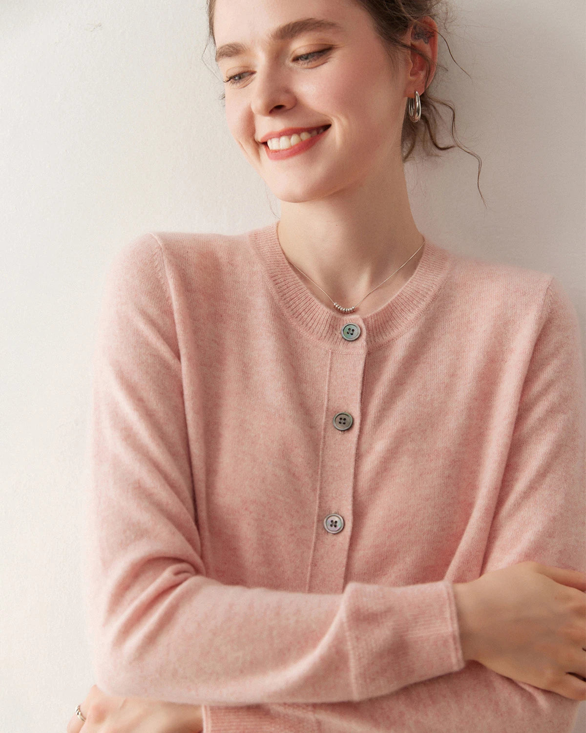 Gilet en cachemire léger pour femme