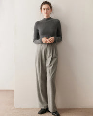 Sous-couche en cachemire ajustée pour femme