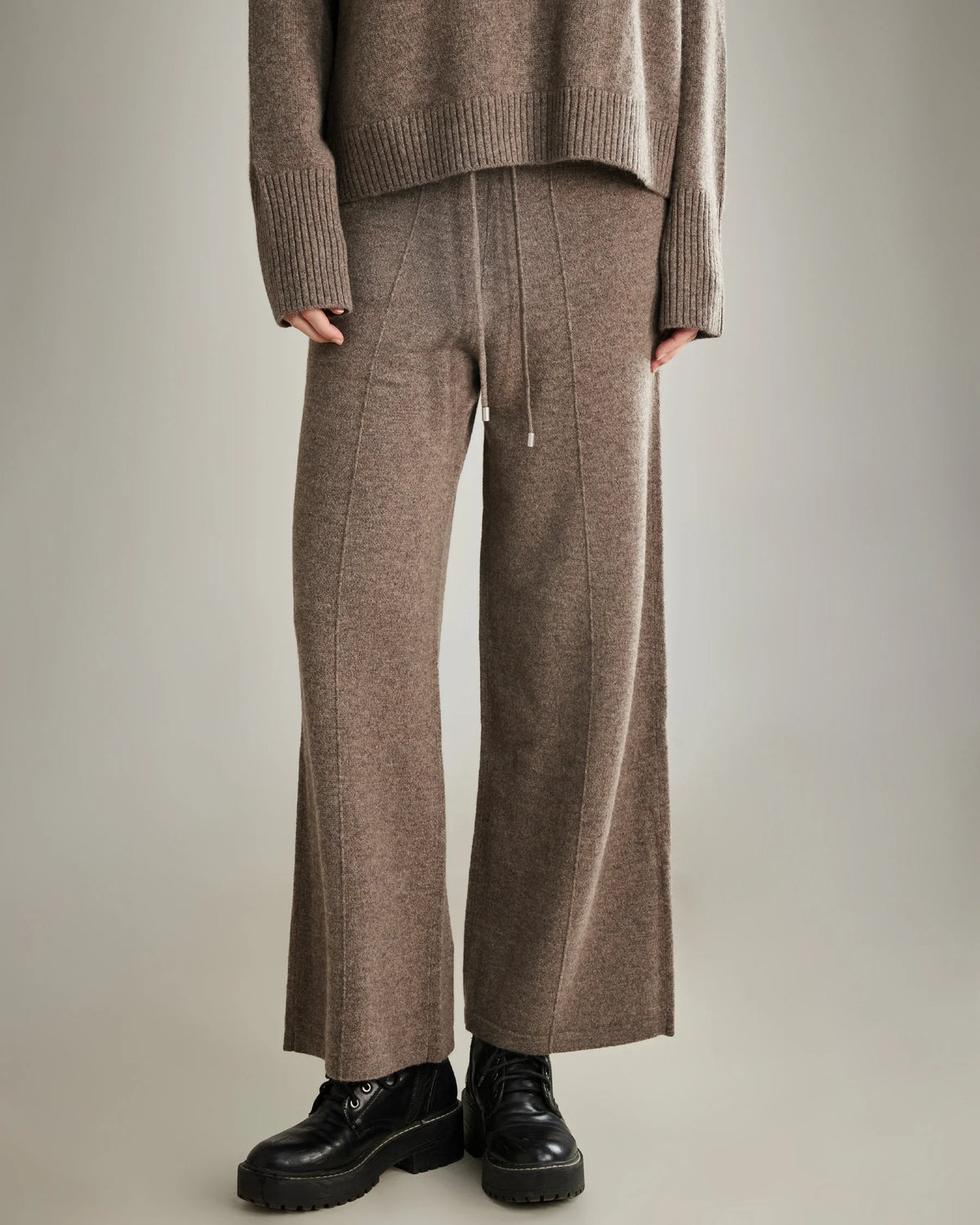 Pantalon Large en Cachemire pour Femmes