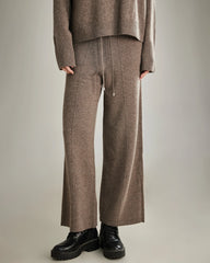 Pantalon Large en Cachemire pour Femmes