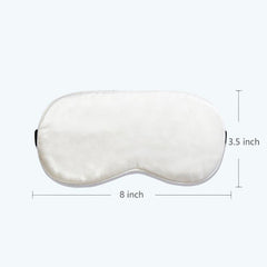 Masque pour les yeux en soie avec compresse froide réglable