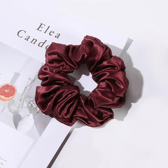 Élastiques pour cheveux en soie légère 22 Momme 5 CM