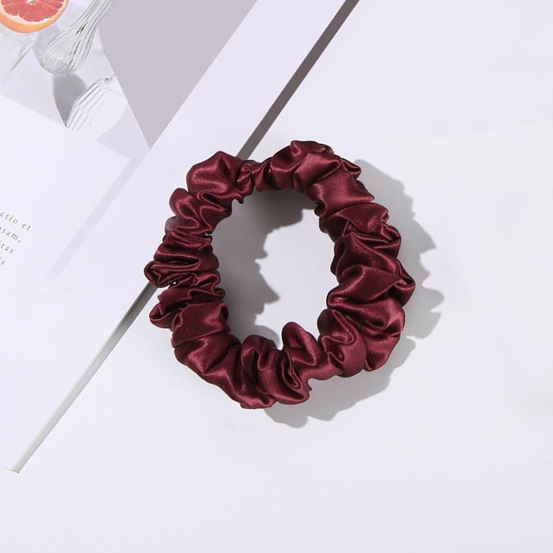 Élastiques en soie 22 Momme 2,5 cm, lot de 4 pièces