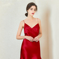 Chemise de Nuit en Soie 19 Momme Classique