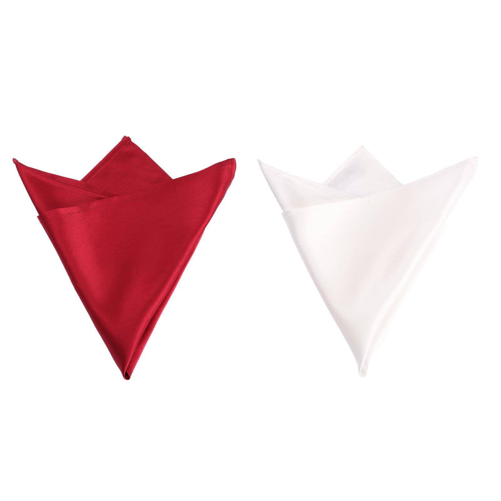 Mouchoir en Soie pour Hommes 2 Pièces