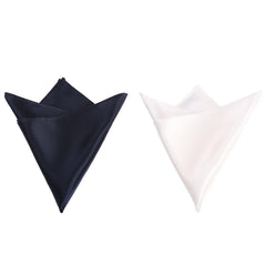Mouchoir en Soie pour Hommes 2 Pièces