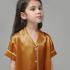 Nuisette en Soie Blouse pour Fille