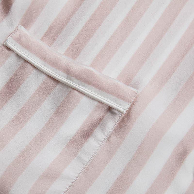 Ensemble de Pyjama en Soie Rayé pour Enfant