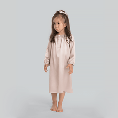 Pajamas en Soie Longue Jupe pour Fille