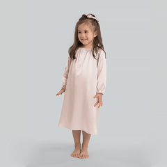 Pajamas en Soie Longue Jupe pour Fille