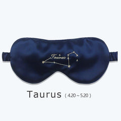 Masque de Nuit en Soie des 12 Constellations