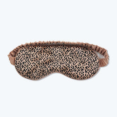 Masque de Nuit en Soie 22 Momme Style Léopard