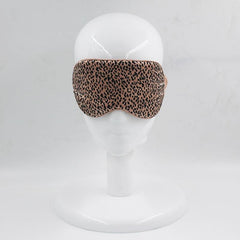 Masque de Nuit en Soie 22 Momme Style Léopard