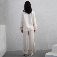 Pyjama en Soie Longue Classique 22 Momme