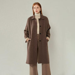 Manteau en Cachemire Pur pour Femmes