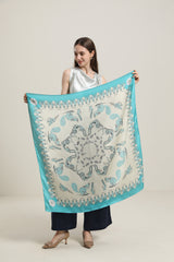 Foulard en Soie pour Femmes pour Été