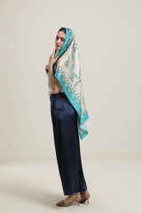 Foulard en Soie pour Femmes pour Été