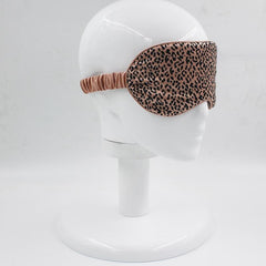 Masque de Nuit en Soie 22 Momme Style Léopard