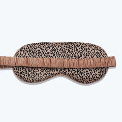 Masque de Nuit en Soie 22 Momme Style Léopard