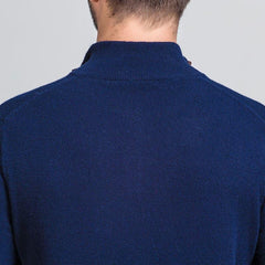 Pull en Cachemire à Col Roulé Zippé Doux pour Homme