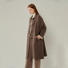 Manteau en Cachemire Pur pour Femmes
