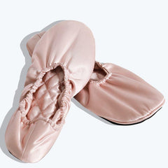 Chaussons en Soie de Style Ballet Confortables 100 % Soie
