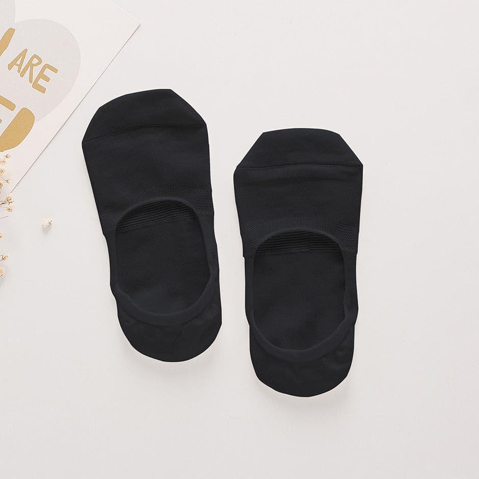 Chaussettes invisibles en soie pour femmes, confortables et adaptées à la peau