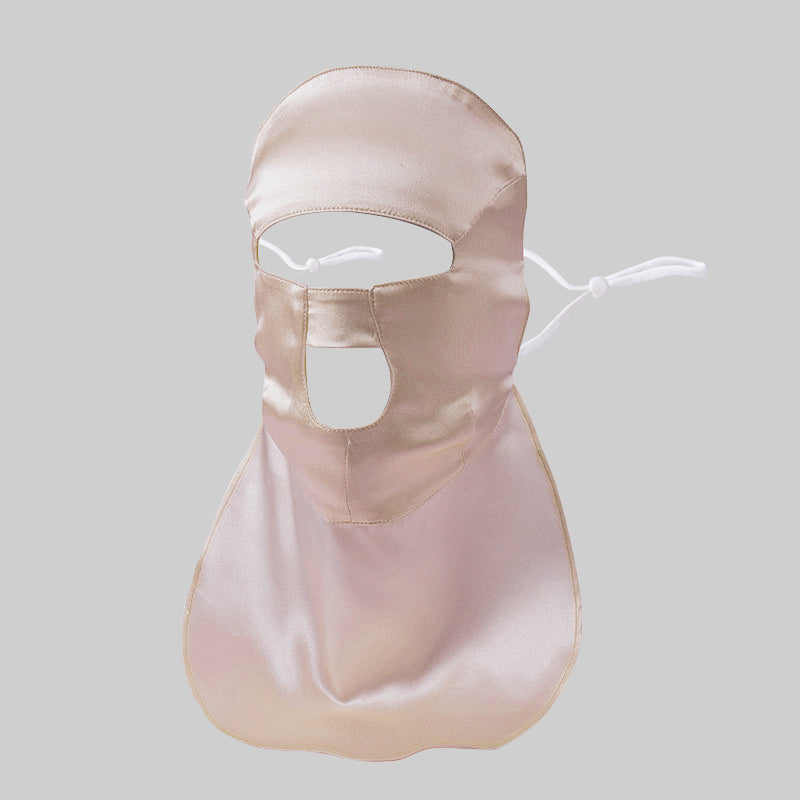 Masque de Protection UV à Double Face en Soie 19 Momme