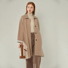 Manteau en Pure Laine pour Femmes